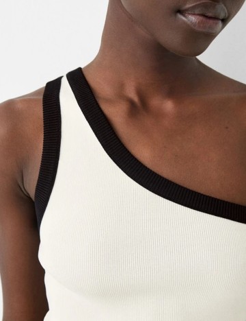 Top Bershka, crem