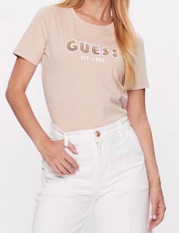 Tricou Guess, bej