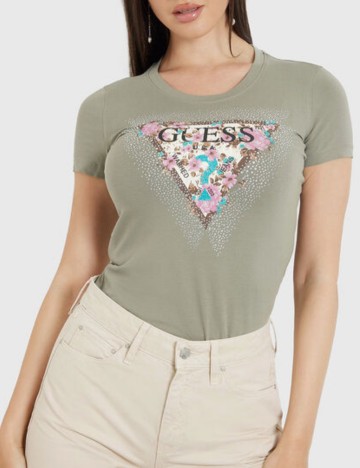 Tricou Guess, verde