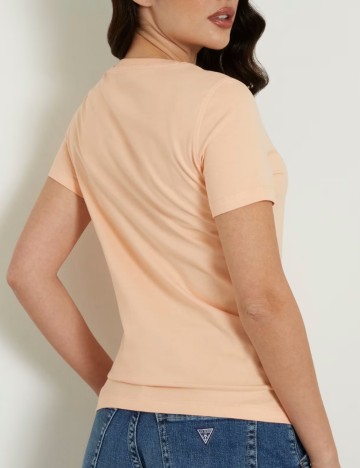 Tricou Guess, portocaliu