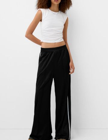 Top Bershka, alb