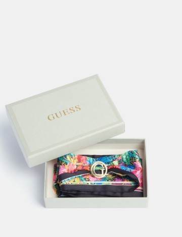 Eșarfă Guess, mix culori