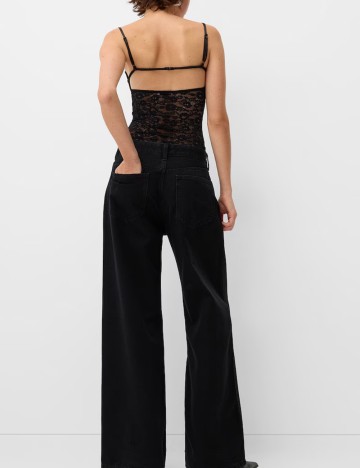 Body Bershka, negru