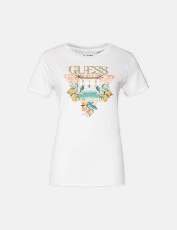 Tricou Guess, alb