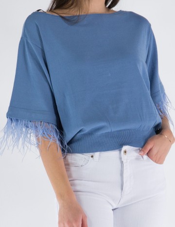 Tricou Guess, albastru
