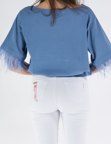 Tricou Guess, albastru
