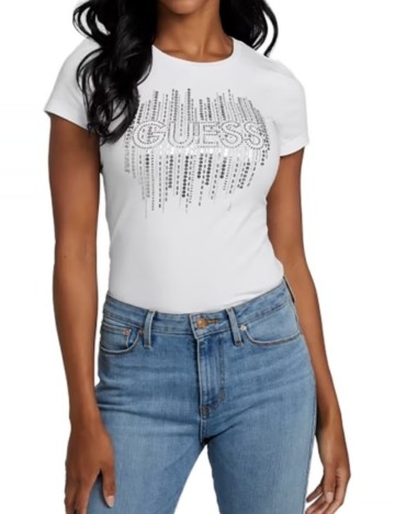 Tricou Guess, alb