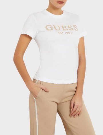 Tricou Guess, alb