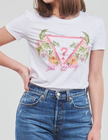 Tricou Guess, alb
