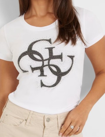 Tricou Guess, alb