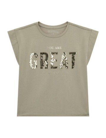 Tricou Guess, kaki