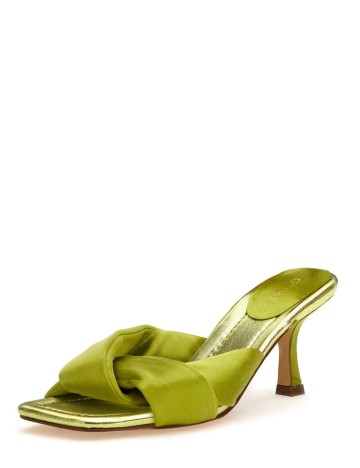 Saboți cu toc Guess, verde
