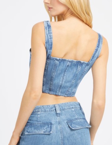 Top Guess, albastru