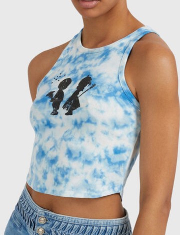 Top Guess, albastru