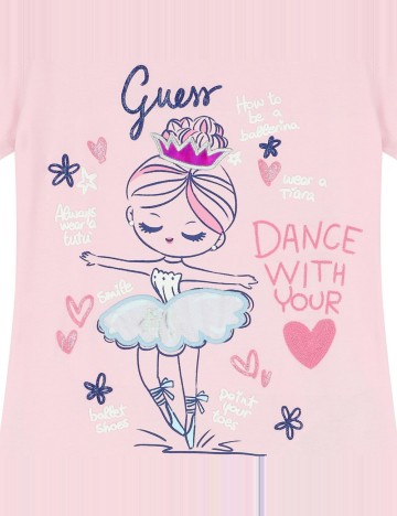 Tricou Guess, roz