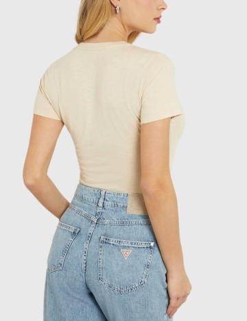 Tricou Guess, bej
