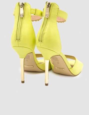 Sandale Cu Toc Guess, lime
