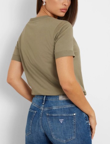 Tricou Guess, kaki