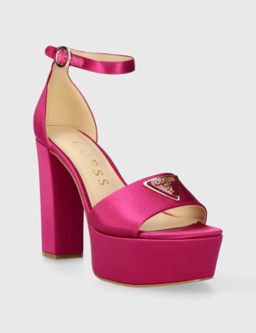 Sandale Cu Toc Guess, roz