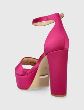 Sandale Cu Toc Guess, roz
