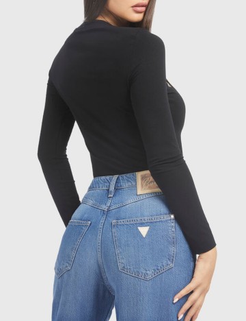 Bluză Guess, negru