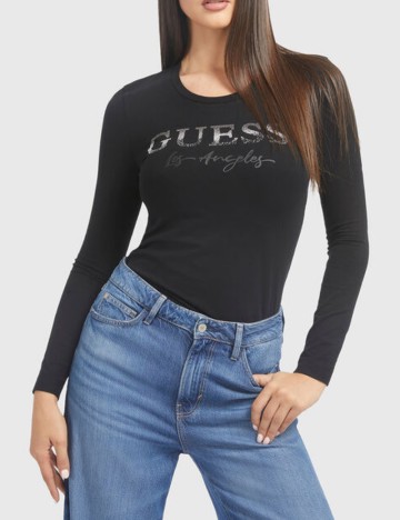 Bluză Guess, negru
