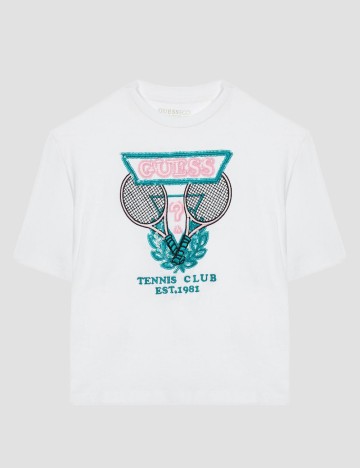Tricou Guess, alb