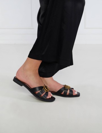 Șlapi Guess, negru