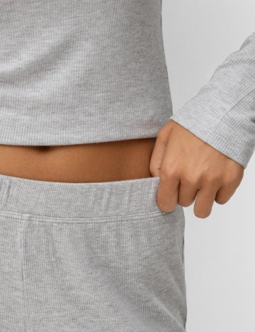Pantaloni Bershka, gri