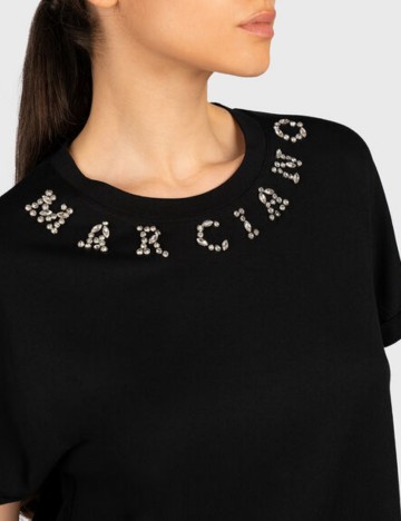 Tricou Guess MARCIANO, negru