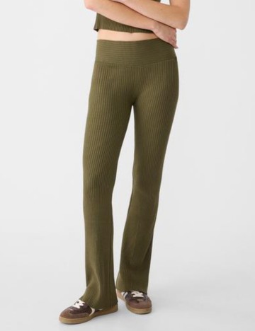 Pantaloni Stradivarius, kaki