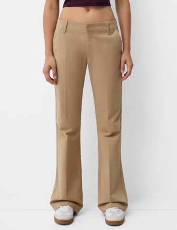 Pantaloni Bershka, bej