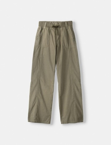 Pantaloni Bershka, kaki