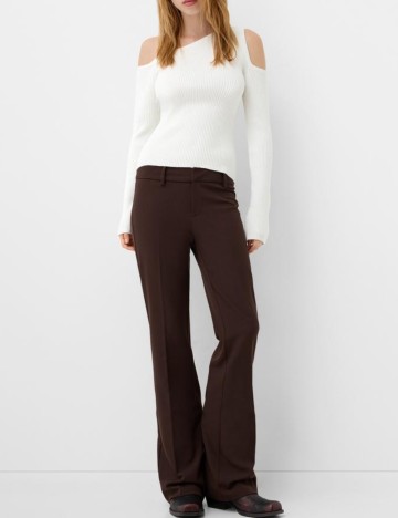 Pantaloni Bershka, maro