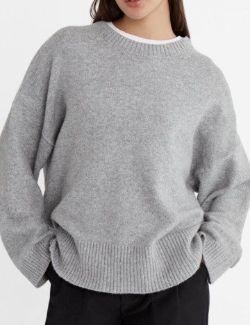Pulover Stradivarius, gri