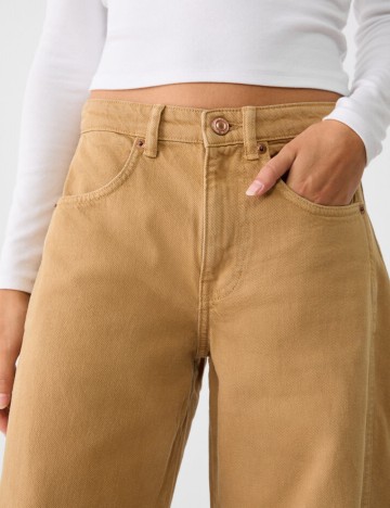 Jeans Bershka, bej
