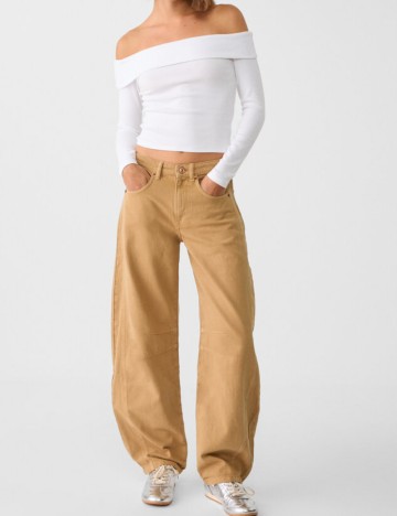 Jeans Bershka, bej