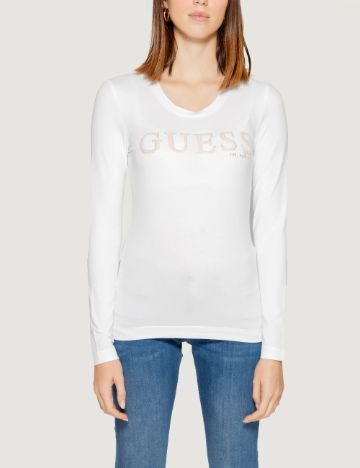 Bluză Guess, alb