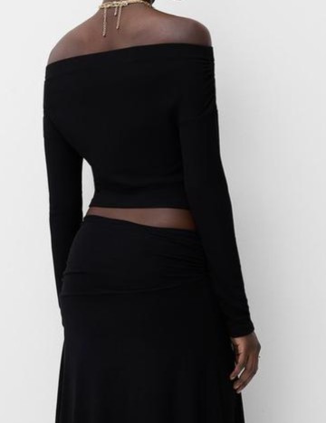 Bluză Bershka, negru