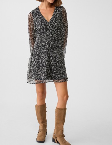 Rochie mini Stradivarius, mix culori