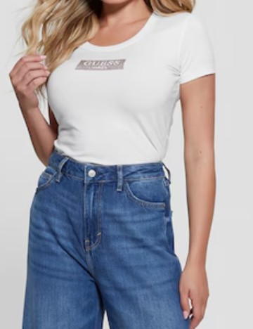 Tricou Guess, alb