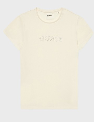 Tricou Guess, crem