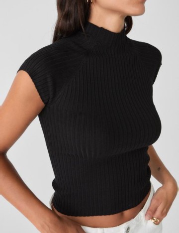 Tricou Stradivarius, negru