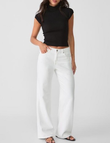 Tricou Stradivarius, negru