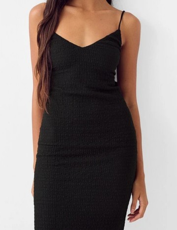 Rochie midi Bershka, negru