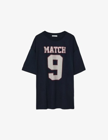 Tricou Stradivarius, bleumarin