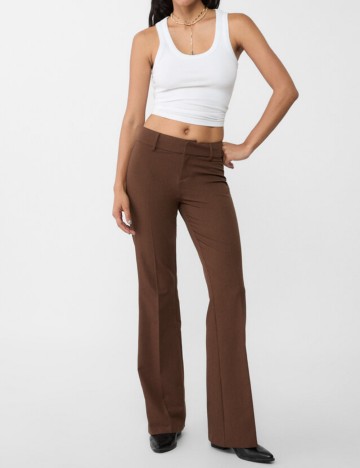 Pantaloni Stradivarius, maro