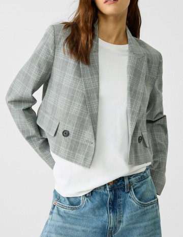 Sacou Stradivarius, gri