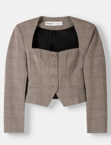 Sacou Bershka, mix culori