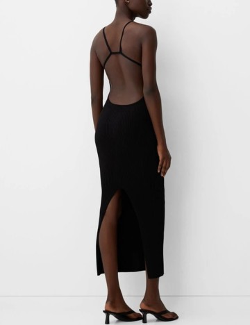 Rochie midi Bershka, negru